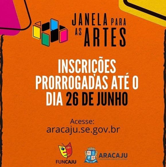 Imagem de divulgação do programa janela para as artes