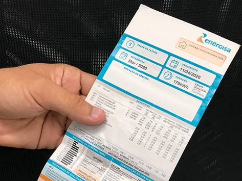 imagem de conta de energia