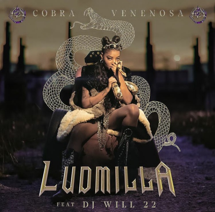 Cartaz de lançamento do clipe de Ludmilla "Cobra Venenosa"