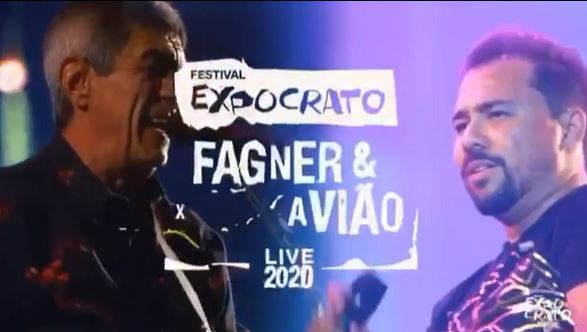 imagem de divulgação da live de xand avião e fagner