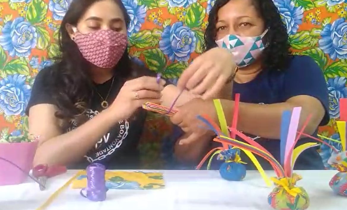aula remota com atividades lúdicas