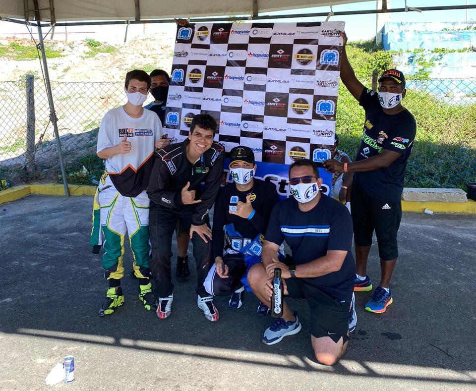 Pilotos sergipanos se destacam no Campeonato Baiano de Kart